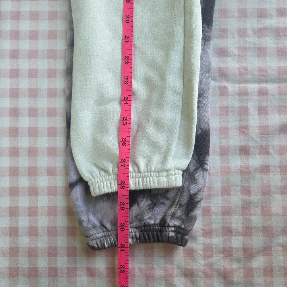 Vans Girls Jogger Sweatpants Bundle Purple Tie Dye White Floral Logo Small Med